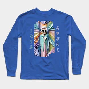 IRIS APFEL PASTEL Long Sleeve T-Shirt